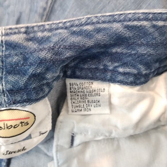 Talbots Vintage Denim Capri Crop Jeans High Waist - Picture 10 of 11